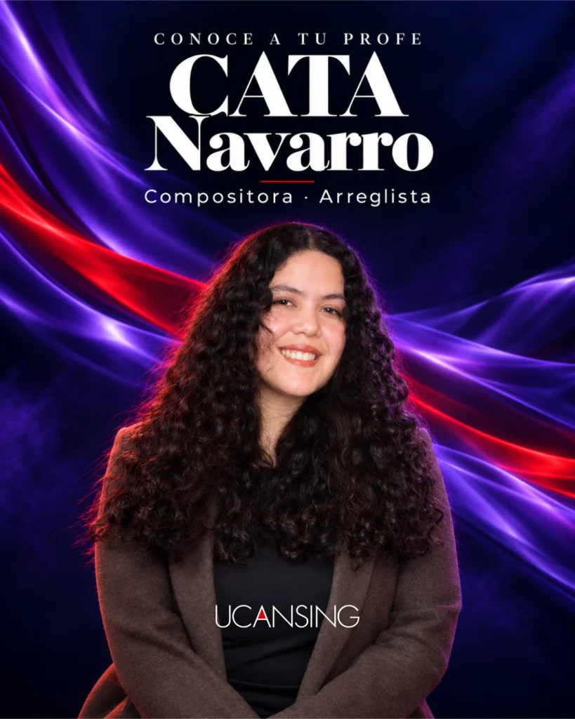 Cata Navarro, compositora y arreglista de Ucansing